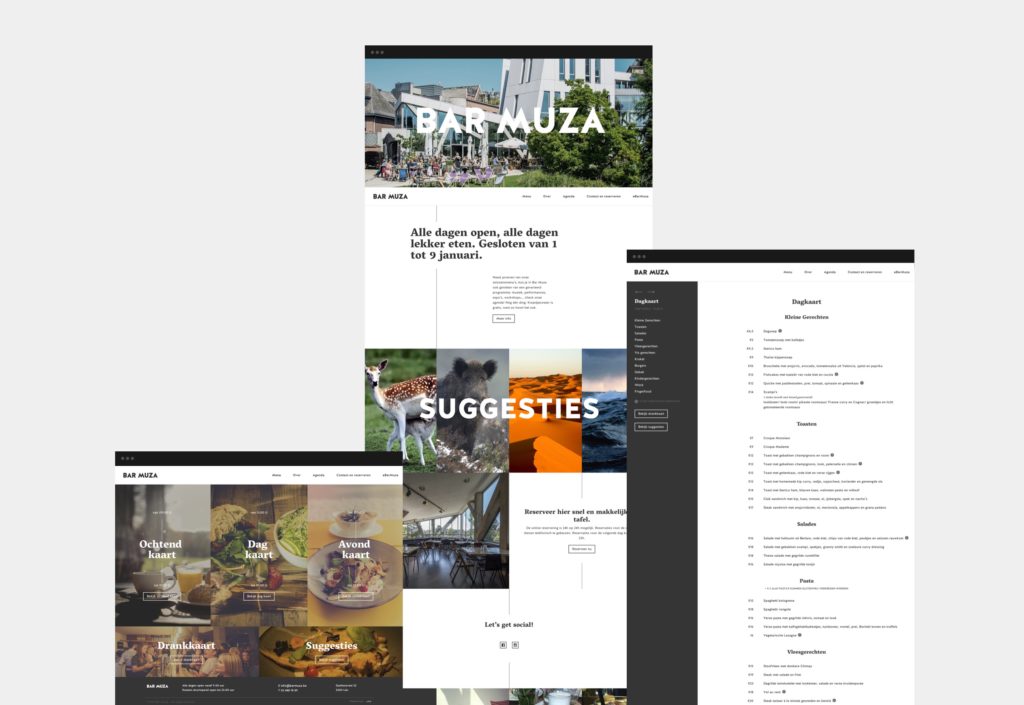 responsive website , website voor bar, website voor café, website voor restaurant, website voor horeca, online reservatie, tablebooker integratie, online menu, mobiele website, grafisch bureau Antwerpen, webontwikkeling,